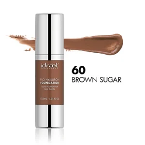 PRO HYALURON FOUNDATION - Cobertura Alta HD - 60 - BROWN SUGAR