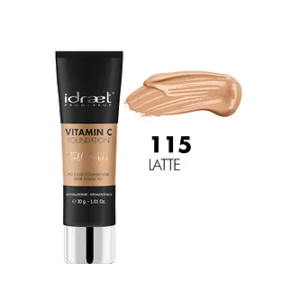 VITAMIN C FOUNDATION - FULL COVERAGE - Cobertura Muy Alta - CF115 LATTE